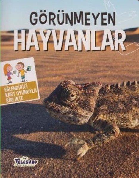 Görünmeyen Hayvanlar Eğlendirici Kart Oyunu ile Birlikte | Teleskop Popüler Bilim (İnce Kapak)  - Resim 1