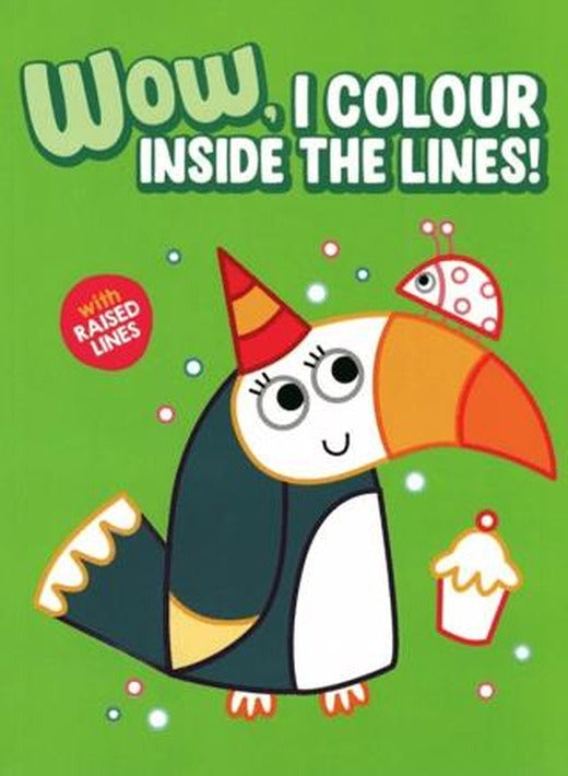 Wow,I Colour Inside the Lines: Toucan | Yoyo Books (Ciltsiz)