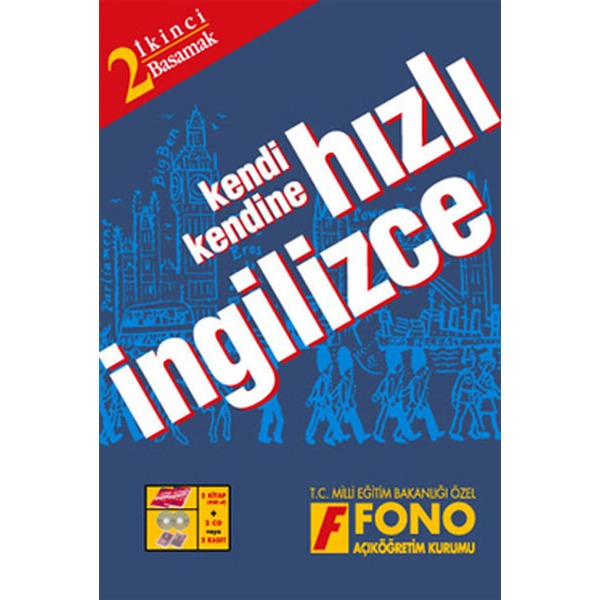 Hızlı İngilizce 2.Basamak Seti | Fono Yayınları