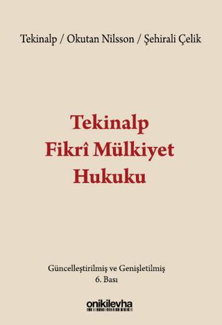 Tekinalp Fikri Mülkiyet Hukuku | On İki Levha Yayınları (Ciltli)  - Resim 1