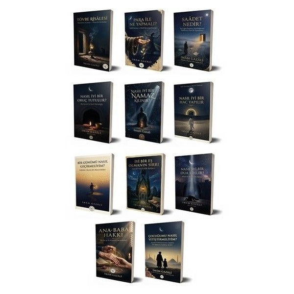 İmam Gazali Seti - 11 Kitap Takım | Hatem-ül Enbiya Yayıncılık (İnce Kapak)