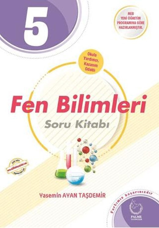 5. Sınıf Fen Bilimleri Soru Kitabı | Palme Yayınları (Ciltsiz)