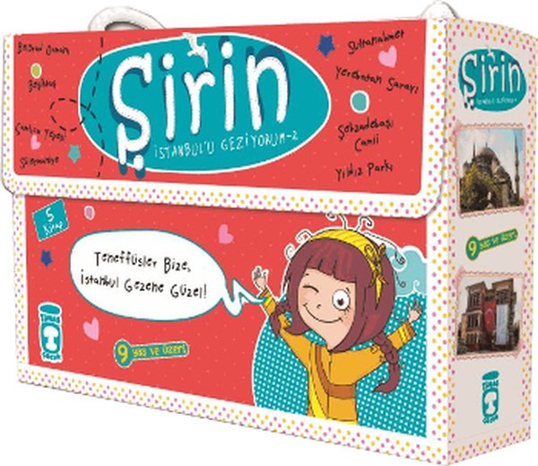 Şirin İstanbul'u Geziyorum Set - 2 | Timaş Çocuk (İnce Kapak)