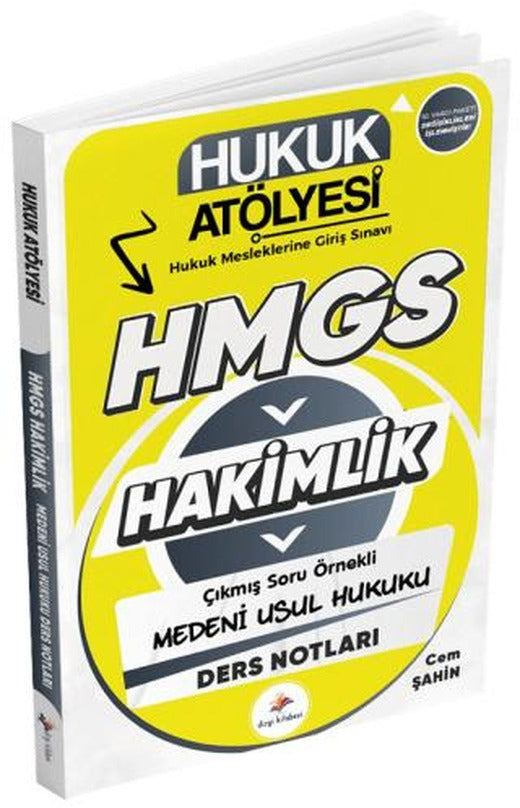 Hukuk Atölyesi HMGS Hakimlik Medeni Usul Hukuku Ders Notları | Dizgi Kitap (Ciltsiz)