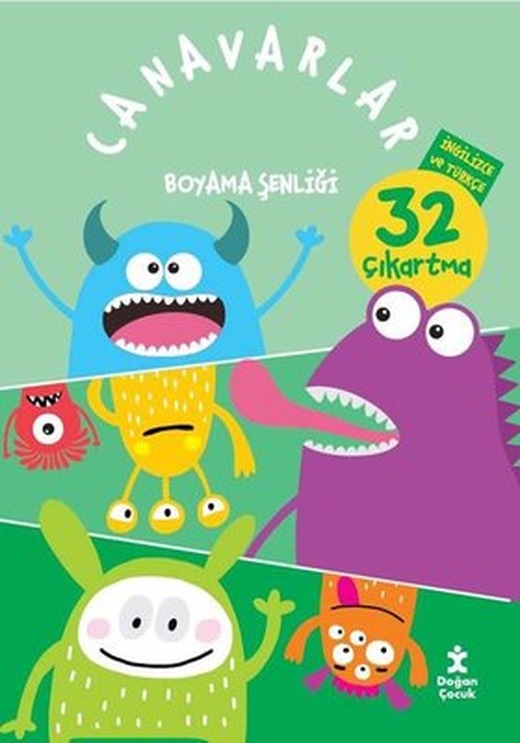 Boyama Şenliği - Canavarlar | Doğan Çocuk