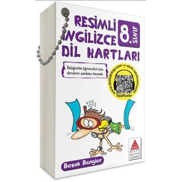 Resimli İngilizce Dil Kartları 8. Sınıf | Delta Kültür-Eğitim