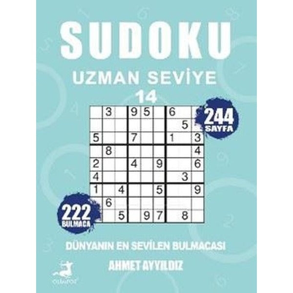 Sudoku Uzman Seviye 14 | Olimpos Yayınları (İnce Kapak)