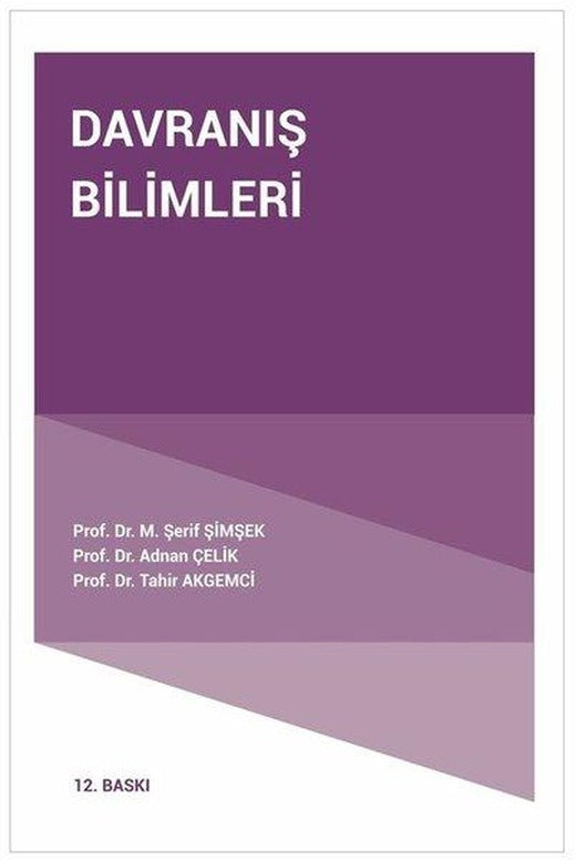 Davranış Bilimleri | Eğitim Yayınevi (İnce Kapak)