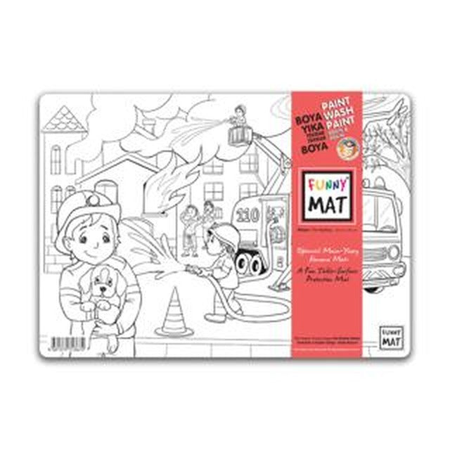 Funny Mat - İtfaiye | Akademi Çocuk