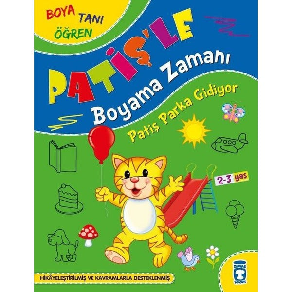 Patiş Parka Gidiyor - Patiş'le Boyama Zamanı