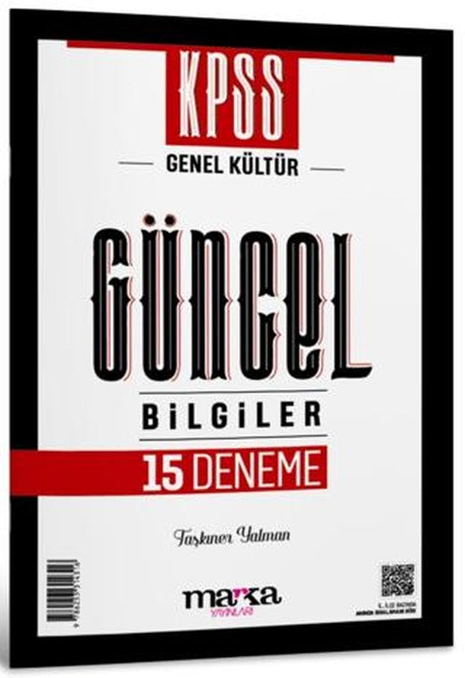 2026 KPSS Genel Kültür Güncel Bilgiler 15 Deneme