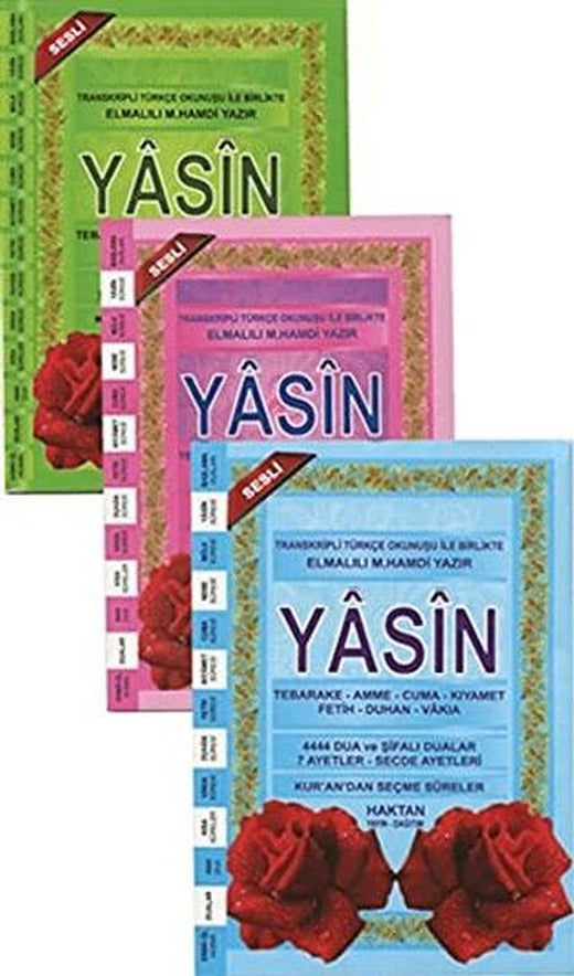 Yasin Tebareke Amme Arapça ve Türkçe Okunuşlu Mealli (H-37) | Haktan Yayınları (Ciltsiz)