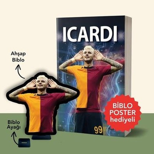 Arjantinli Efsane Forvetin Hikayesi Icardi - Biblo Poster Hediyeli | Flipper Yayıncılık