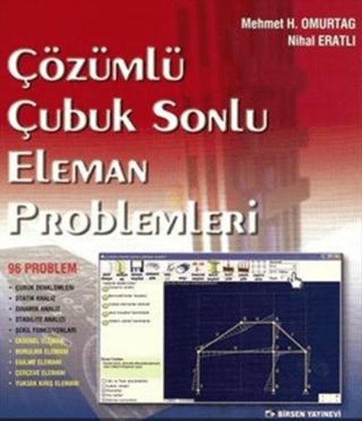 Çözümlü Çubuk Sonlu Eleman Problemleri | Birsen Yayınevi (Ciltsiz)