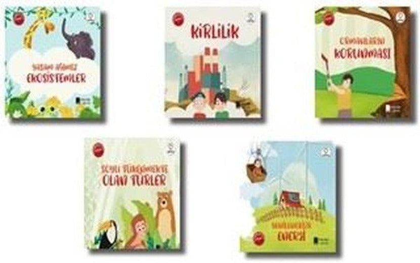 Evimiz Dünya Seti - 5 Kitap Takım | Kitap Adası (İnce Kapak)