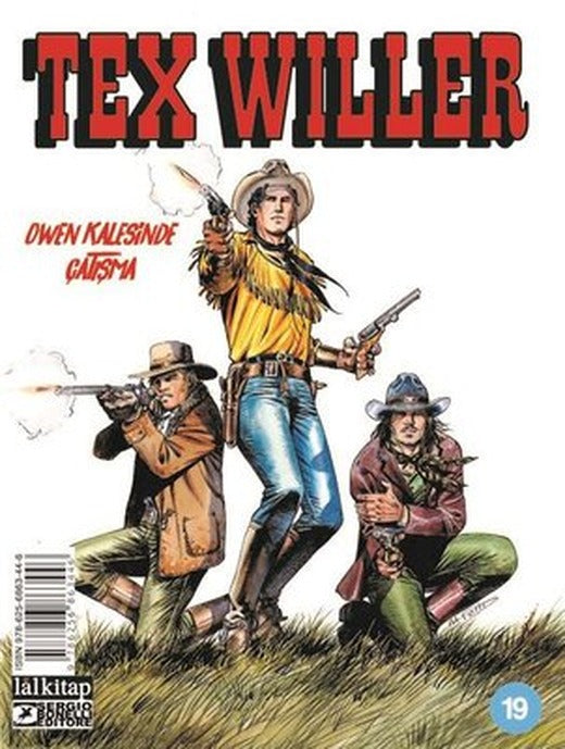 Tex Willer Sayı 19 - Owen Kalesinde Çatışma | Lal (İnce Kapak)