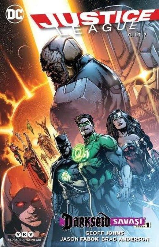 Justice League Cilt 7 - Darkseid Savaşı Bölüm 1 | Yapı Kredi Yayınları (İnce Kapak)