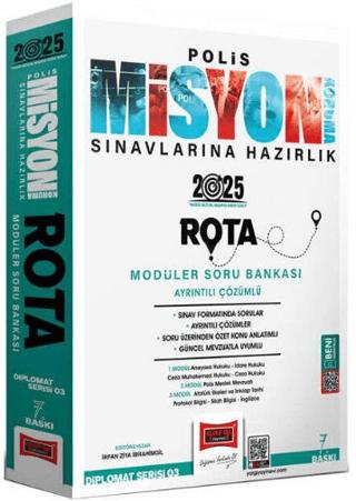 2025 Polis Misyon Sınavlarına Hazırlık Diplomat Serisi Rota Modüler Soru Bankası | Yargı Yayınevi (Ciltsiz)  - Resim 1