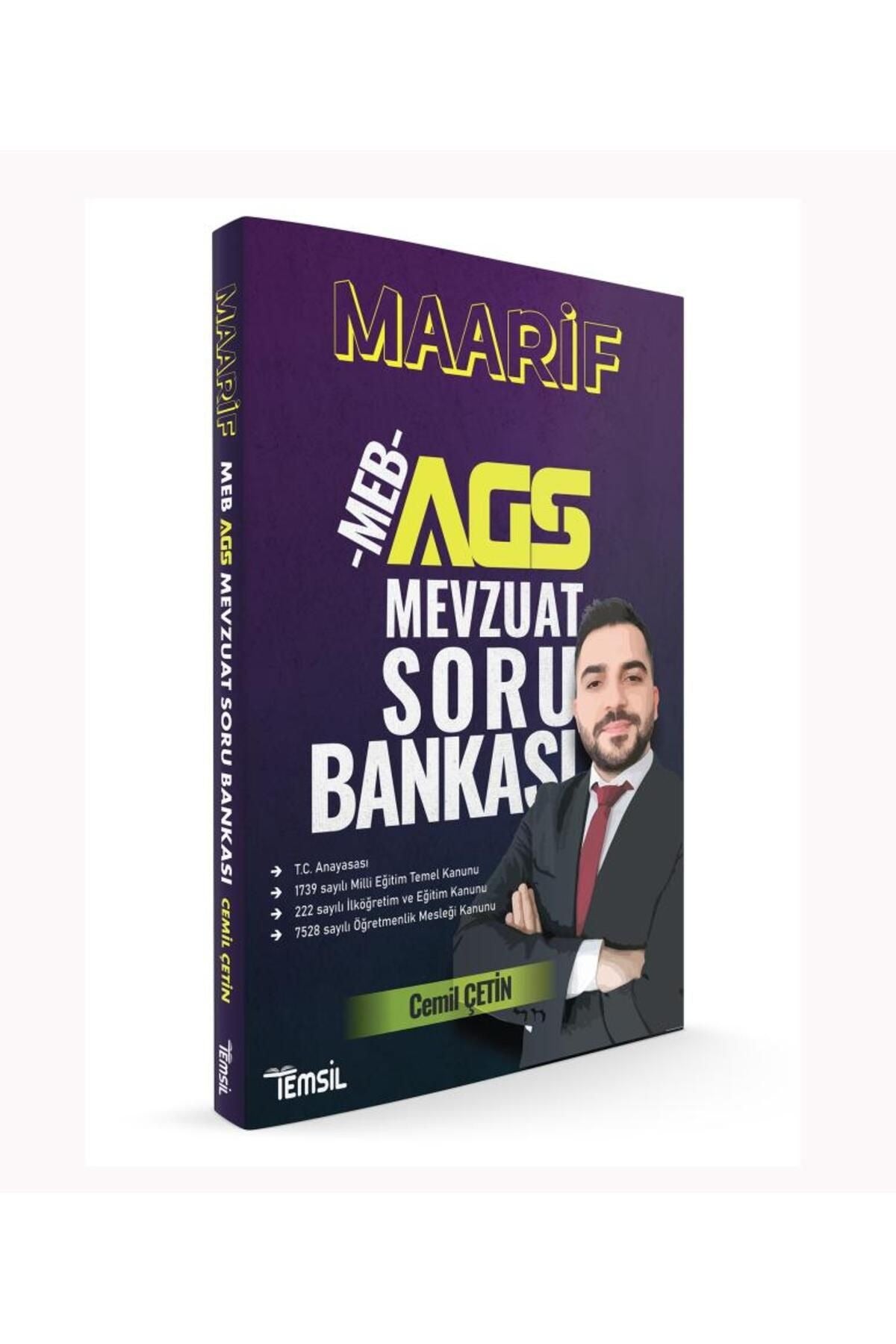 MAARİF MEB- AGS Mevzuat Soru Bankası | Temsil Kitap (Ciltsiz)
