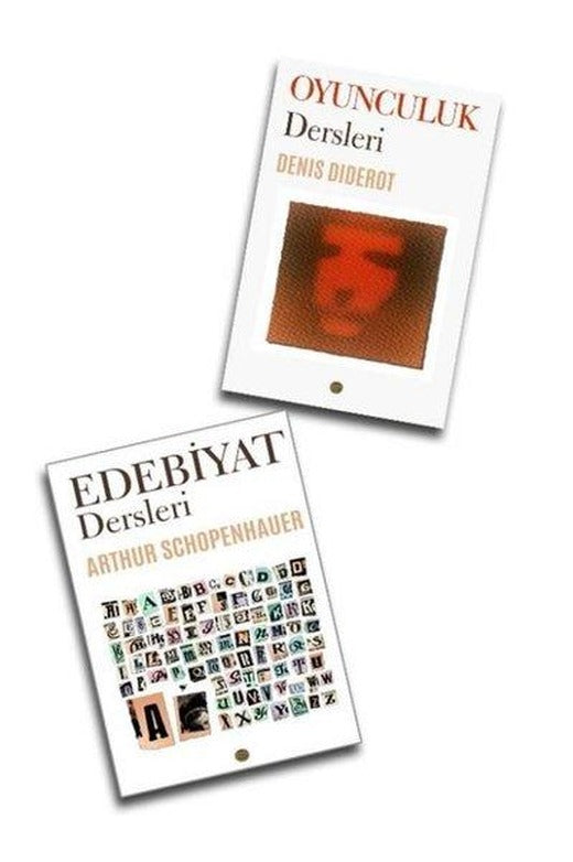 Edebiyat ve Tiyatro Dersleri Seti - 2 Kitap Takım | Kafe Kültür Yayıncılık (İnce Kapak)