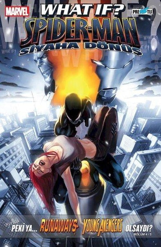 What İf ? Spider - Man Siyaha Dönüş | Presstij Kitap (İnce Kapak)