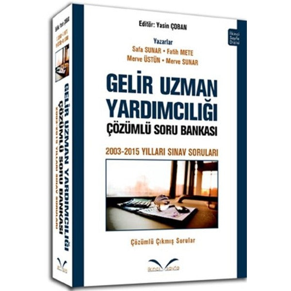 Gelir Uzman Yardımcılığı Çözümlü Soru Bankası | İkinci Sayfa (İnce Kapak)