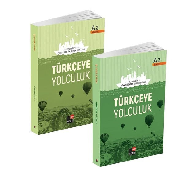 Türkçeye Yolculuk A2 Seti-2 Kitap Takım | Kesit Yayınları (İnce Kapak)