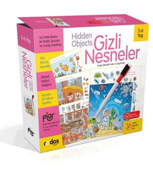 Gizli Nesneler | Piar Kids (Ciltsiz)