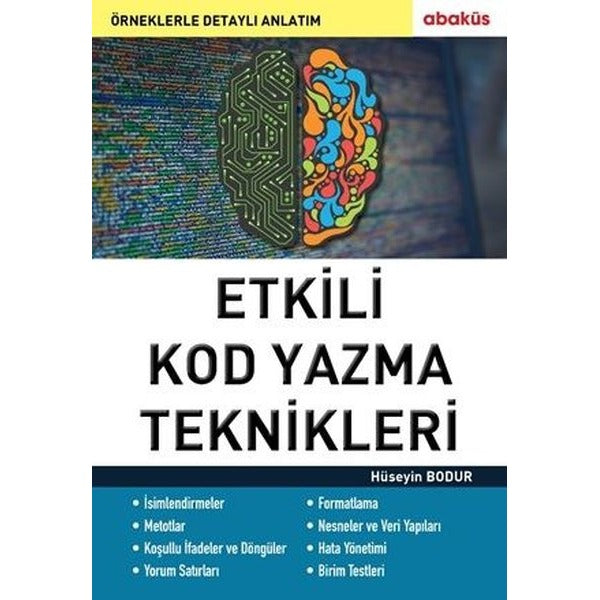 Etkili Kod Yazma Teknikleri | Abaküs Kitap (İnce Kapak)