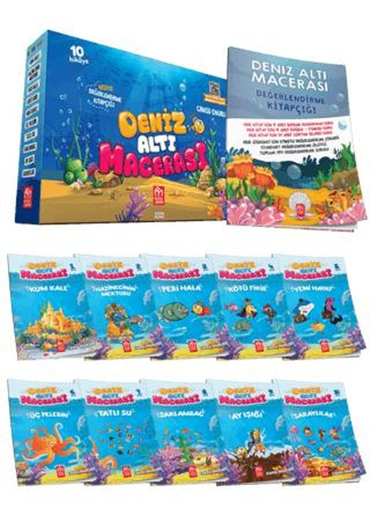 Deniz Altı Macerası Hikaye Serisi (10 Kitap) | Model Çocuk (Ciltsiz)