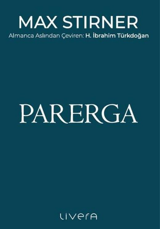 Parerga | Livera Yayınevi (İnce Kapak)