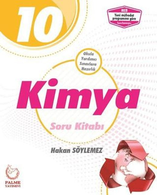 Palme 10. Sınıf Kimya Soru Kitabı | Palme Yayınları (Ciltsiz)