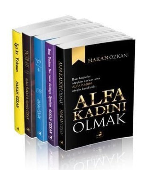Hakan Özkan Seti - 5 Kitap Takım | Olimpos Yayınları (İnce Kapak)