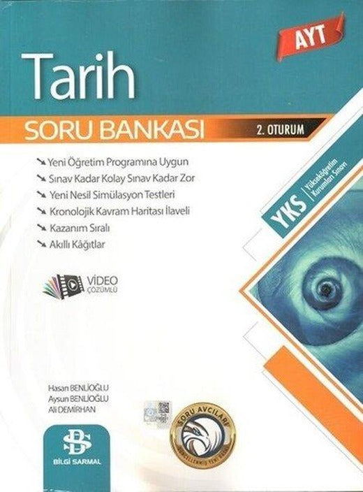 AYT Tarih Soru Bankası | Bilgi Sarmal Yayınları (İnce Kapak)