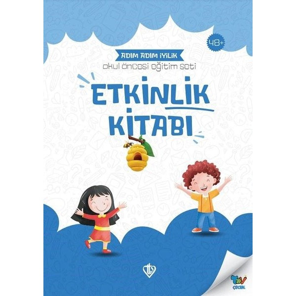 Etkinlik Kitabı - Adım Adım İyilik Okul Öncesi Eğitim Seti | Türkiye Diyanet Vakfı Yayınları
