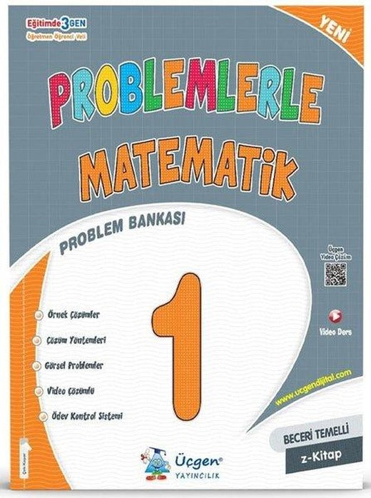 1. Sınıf Problemlerle Matematik | Üçgen Yayıncılık (İnce Kapak)