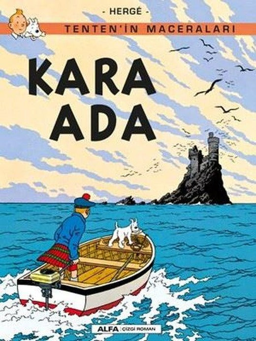 Kara Ada-Tenten'in Maceraları | Alfa Yayıncılık (İnce Kapak)