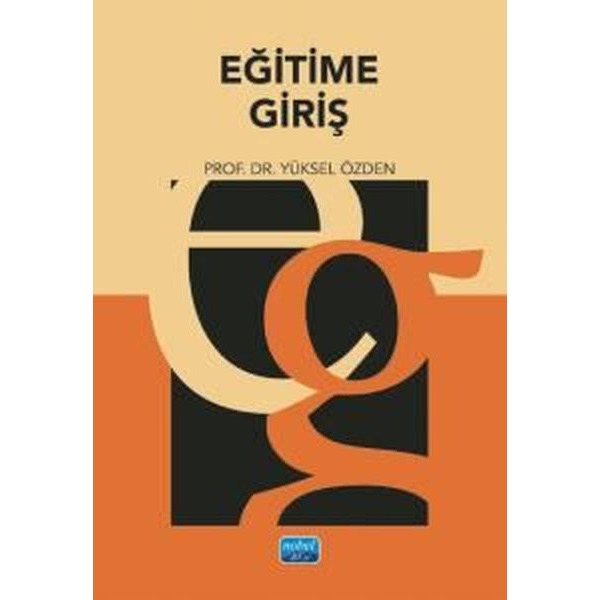 Eğitime Giriş | Nobel Akademik Yayıncılık (İnce Kapak)