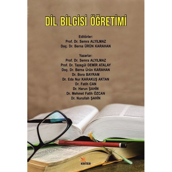 Dil Bilgisi Öğretimi | Kriter (İnce Kapak)