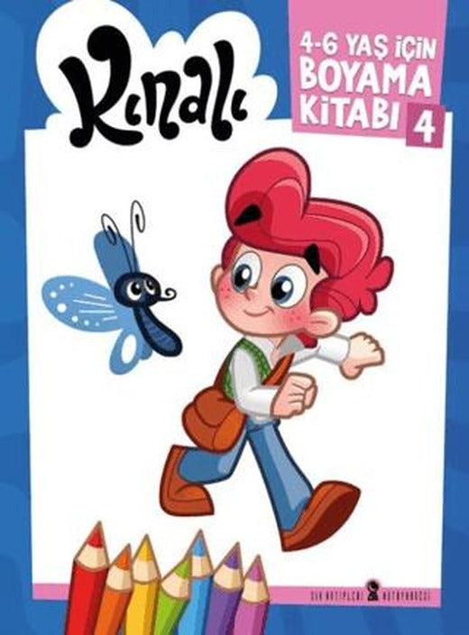 Kınalı 4 - 6 Yaş İçin Boyama Kitabı - 4 | Sır Katipleri (Ciltsiz)