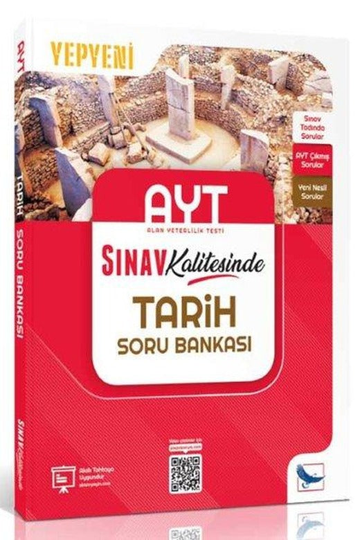 AYT Tarih Sınav Kalitesinde Soru Bankası | Sınav Yayınları (İnce Kapak)