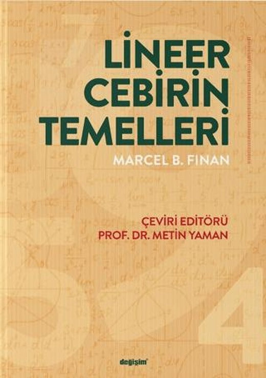 Lineer Cebirin Temelleri | Değişim Yayınları (Ciltsiz)