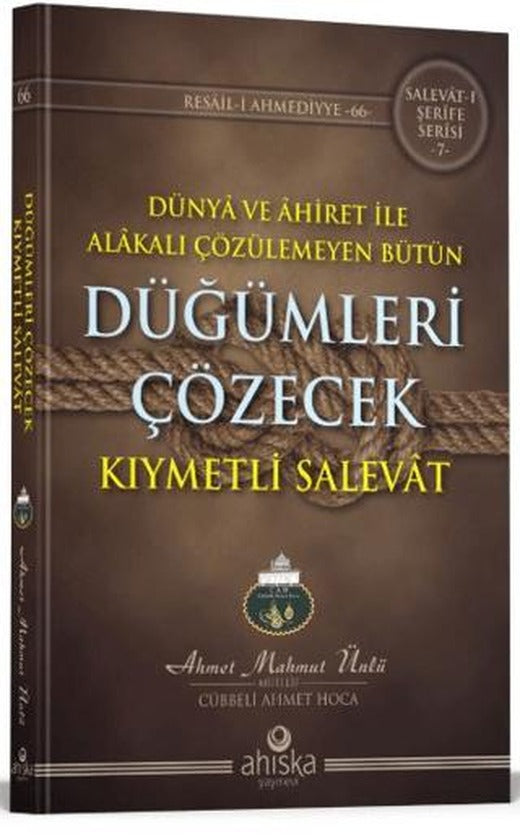Düğümleri Çözecek Kıymetli Salevat | Ahıska Yayınevi (Ciltsiz)
