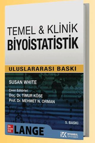 Temel & Klinik Biyoistatistik | İstanbul Tıp Kitabevi (Ciltsiz)  - Resim 1