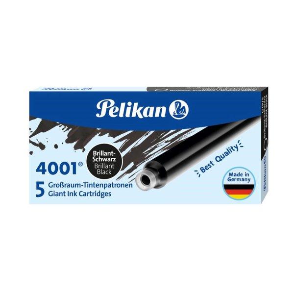 Pelikan Dolma Kalem Kartuşu 5li Büyük Mavi Siyah