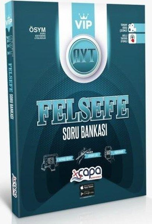 AYT Felsefe Soru Bankası | Çapa Yayınları (İnce Kapak)