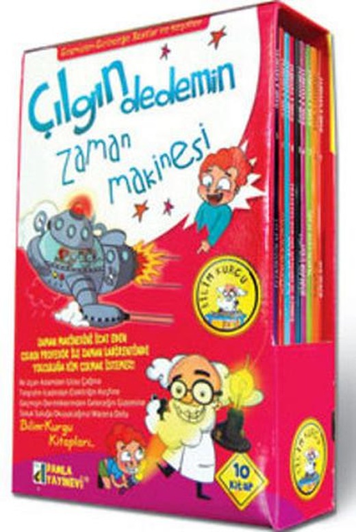 Çılgın Dedemin Zaman Makinesi (10 Kitap Takım) | Damla Yayınevi - Masal Dizisi (İnce Kapak)
