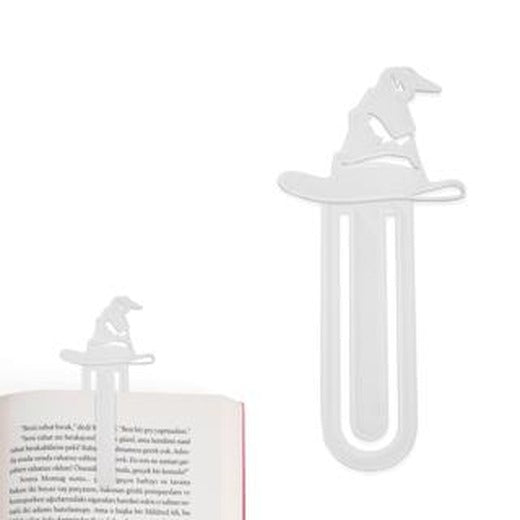 Kitap Ayracı Seçmen Şapka Beyaz