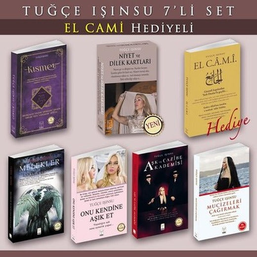 Tuğçe Işınsu Seti - 7 Kitap Takım - El Cami Hediyeli | Feniks Kitap