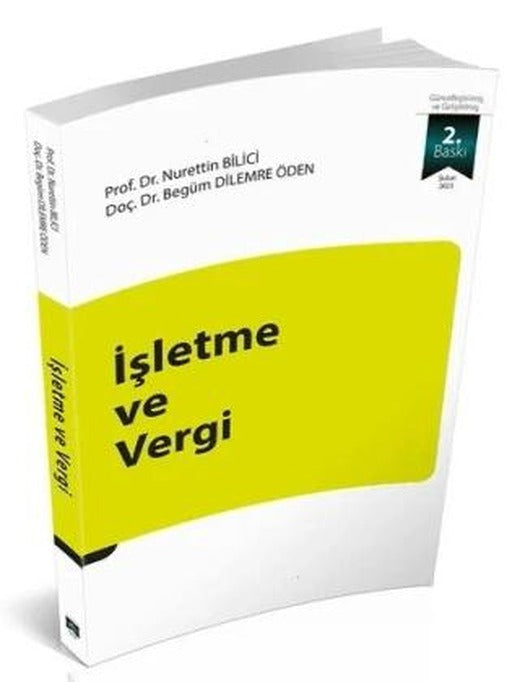 İşletme ve Vergi | Savaş Yayınevi (Ciltsiz)